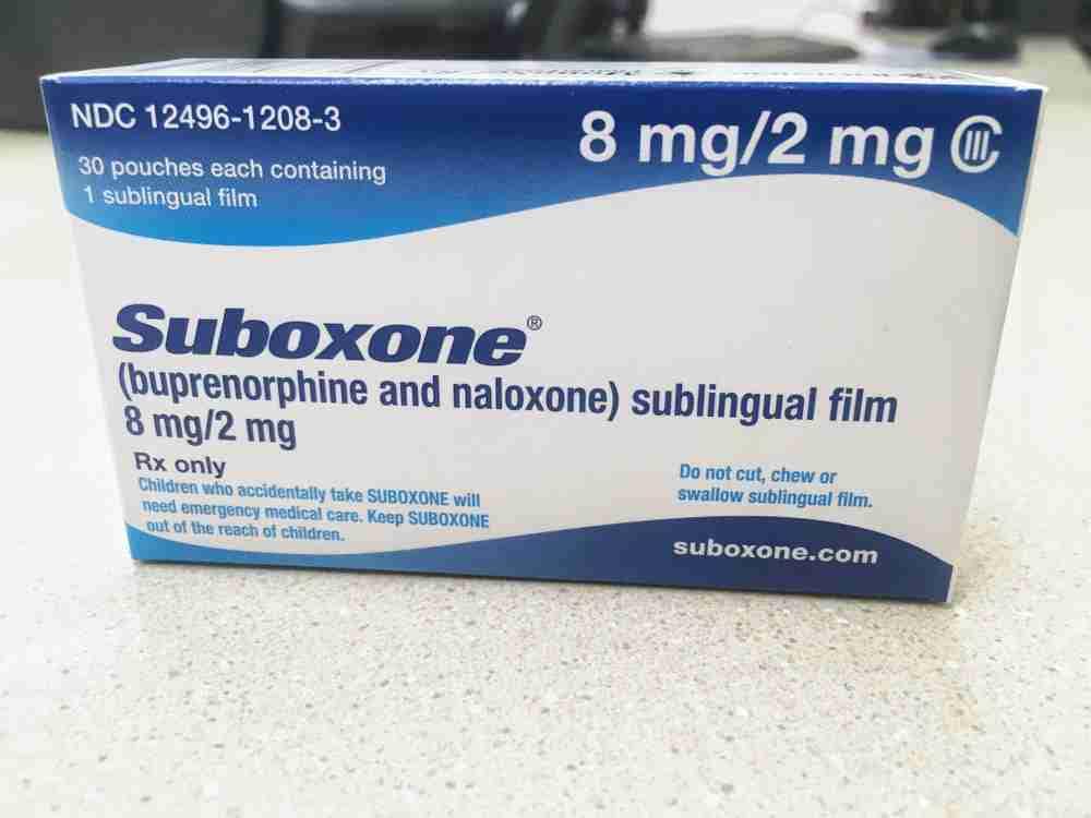Suboxone in package