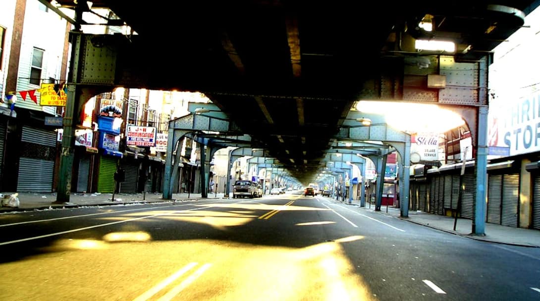 street view of a drug use area