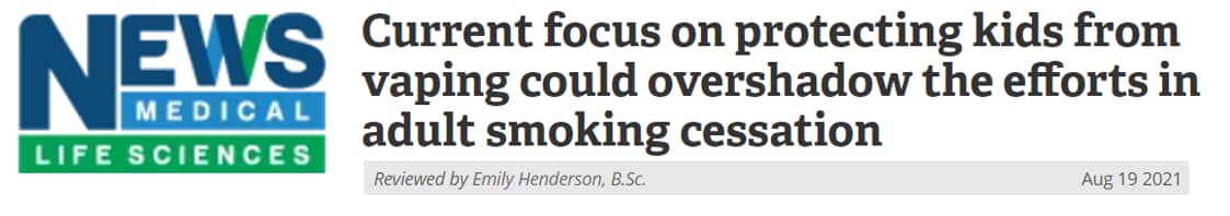 vaping headline