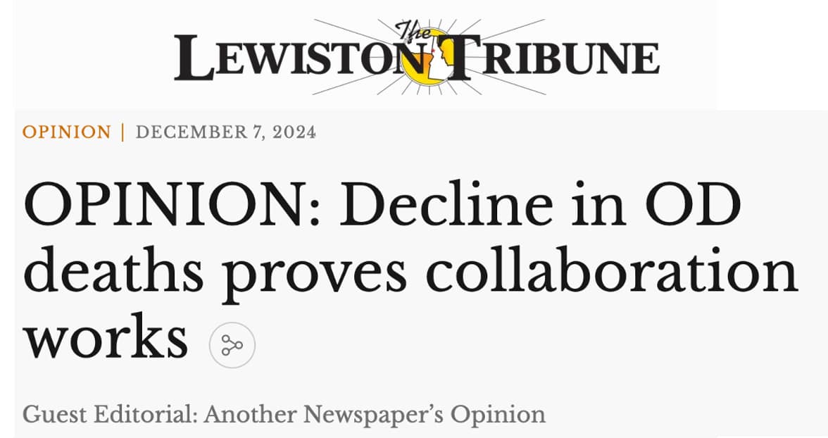 Lewiston Tribune headline