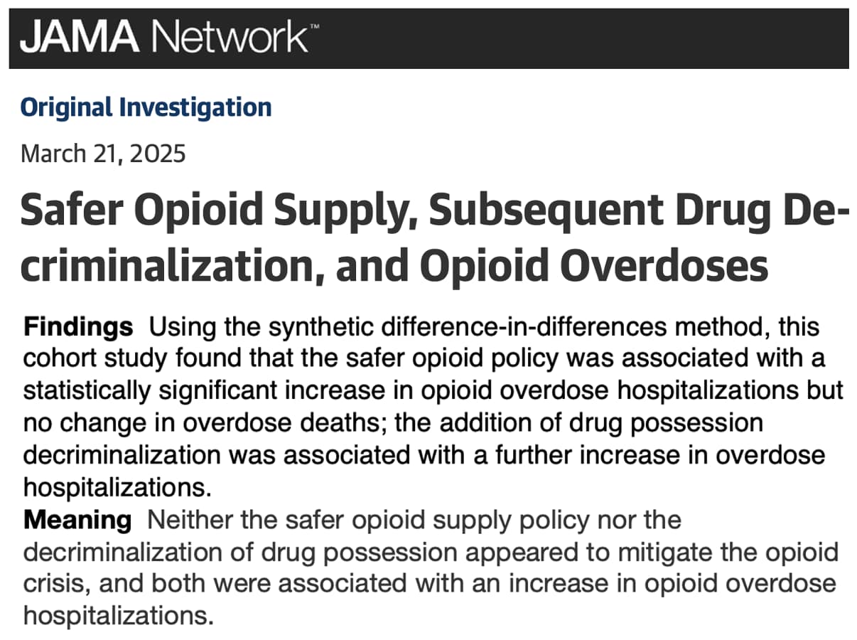 JAMA research report title