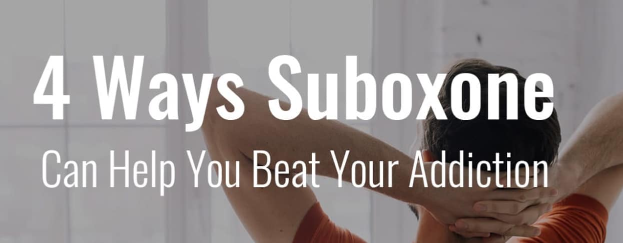 Ad for Suboxone for opioid treatment