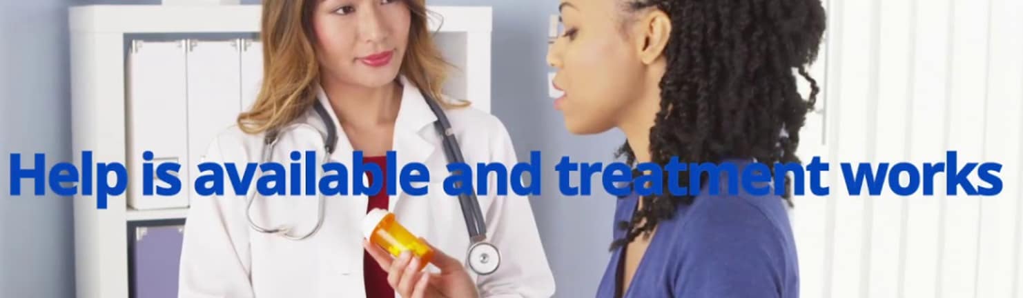 Doctor and opioid patient