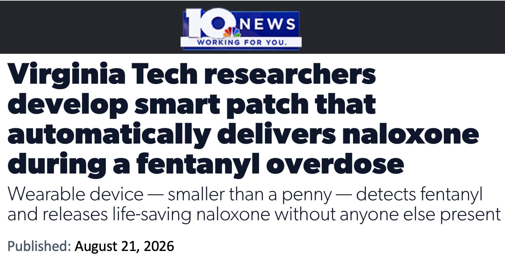 CNBC news headline