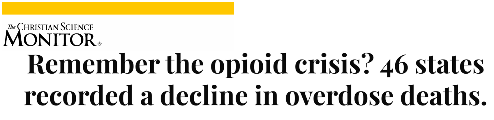 Christian Science Monitor headline