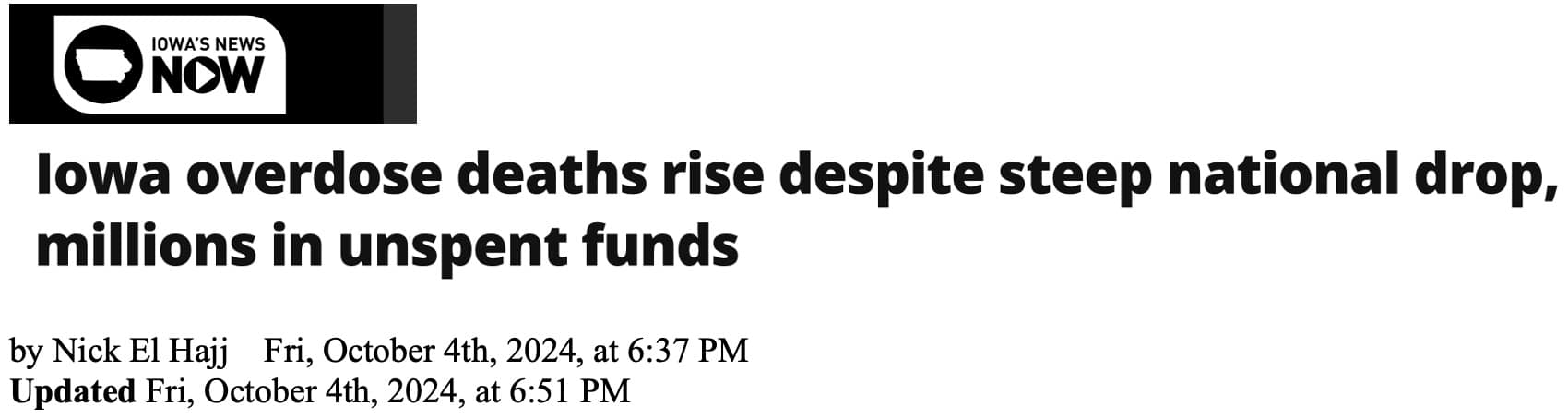 Iowa news headline