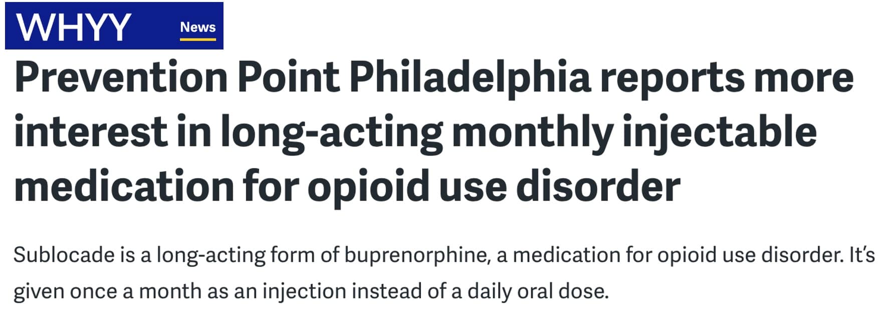News headline