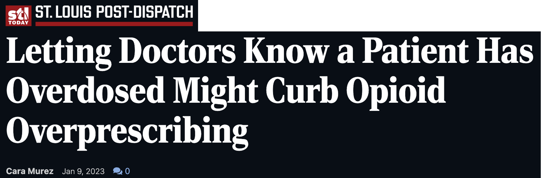 News story headline