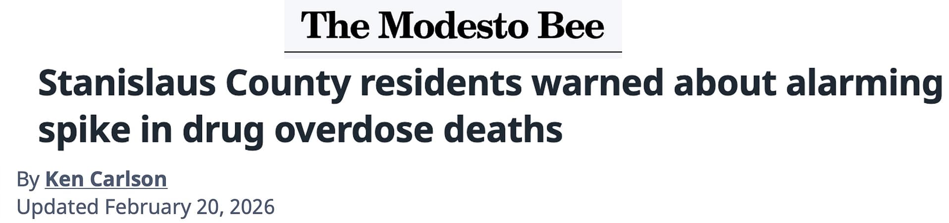 California local news headline