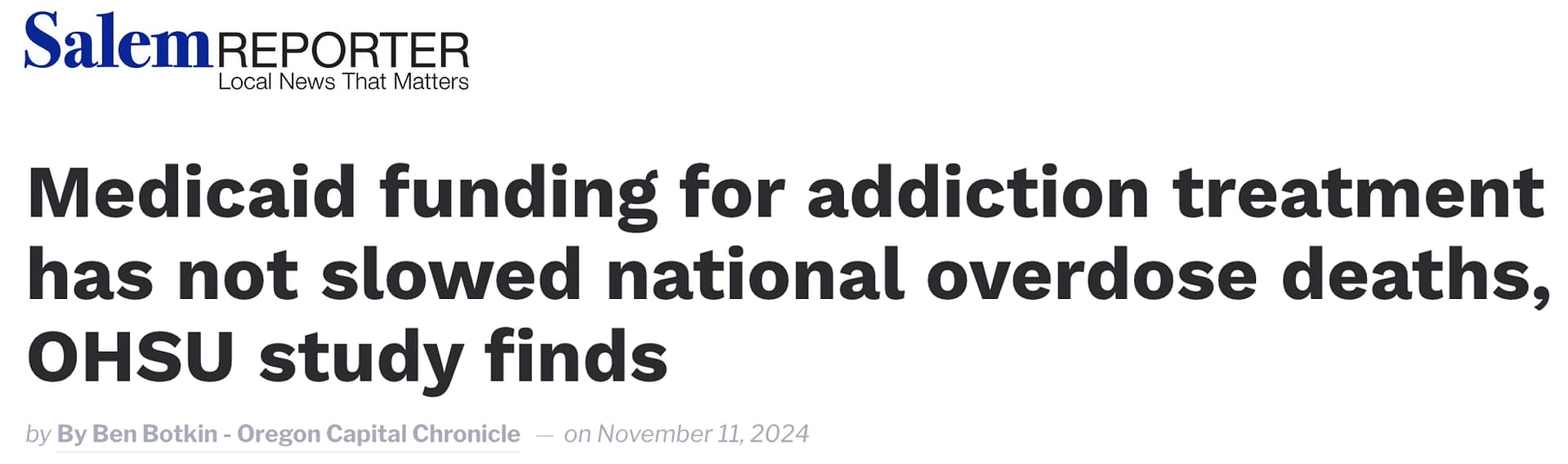Salem Reporter headline