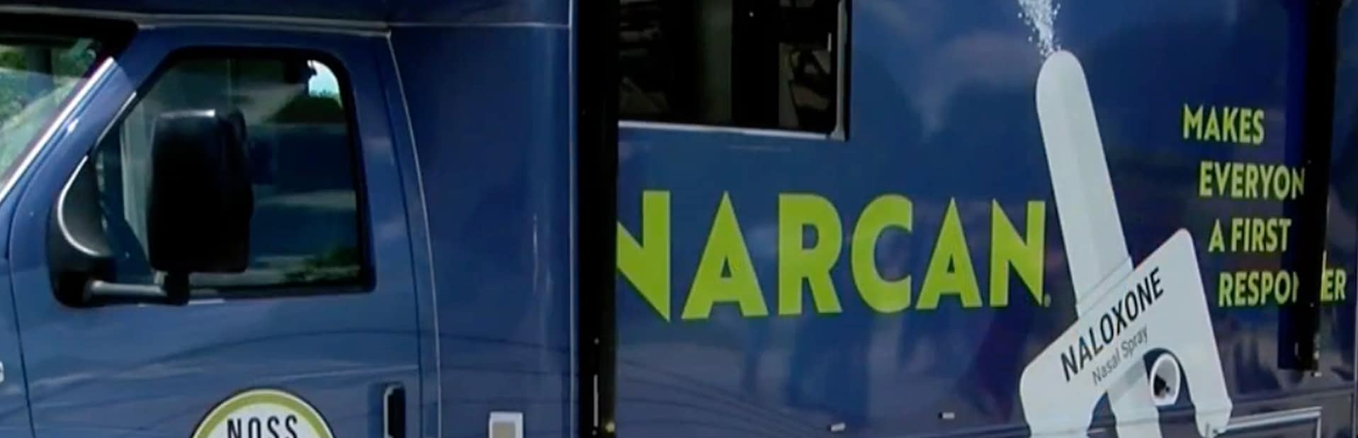 Mobile van providing Narcan