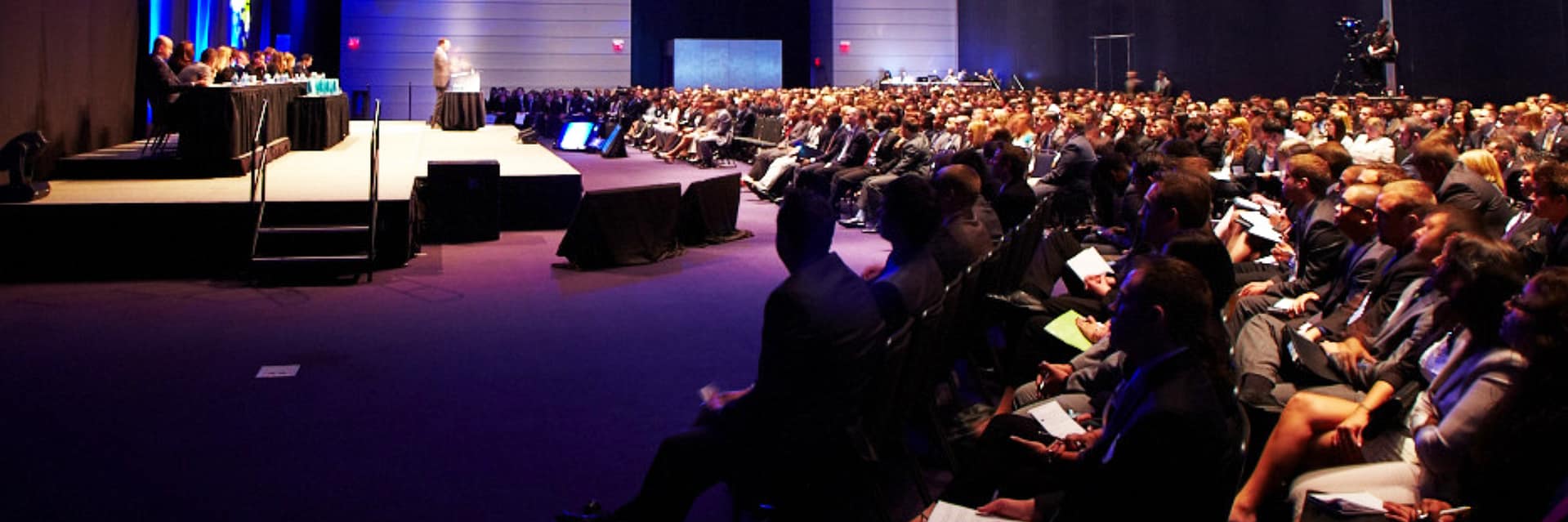 medical professionals at a conference