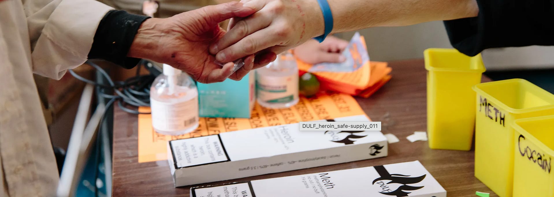 safer supply implementation in a clinic