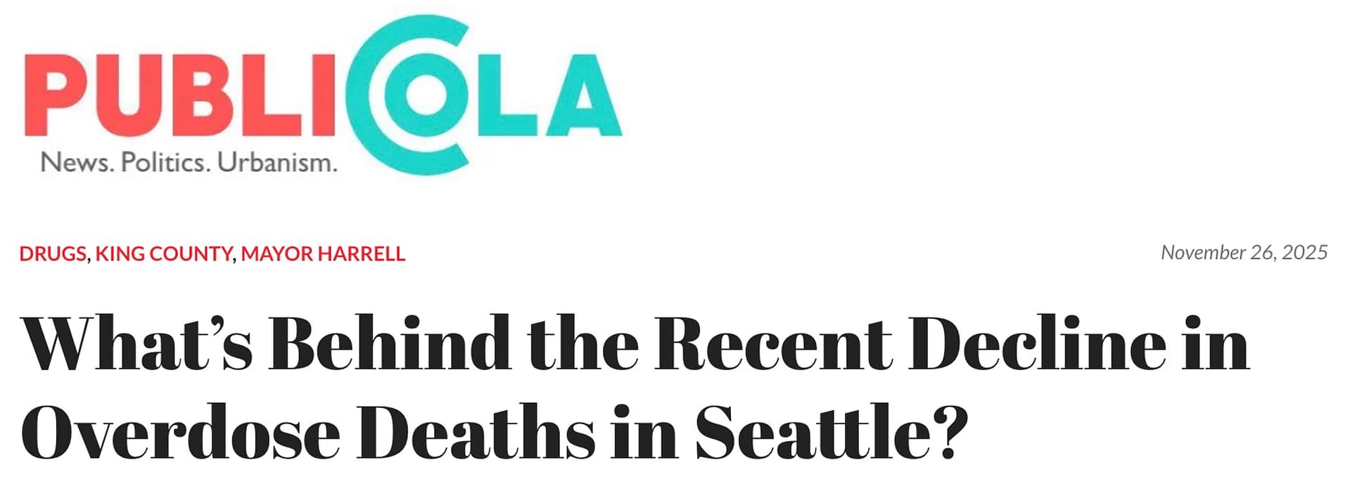 News headline