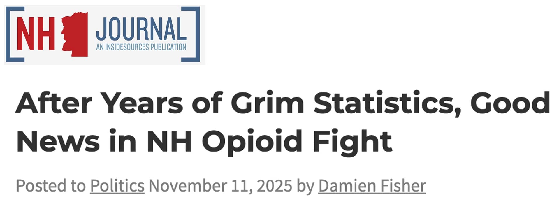 New Hampshire Journal headline