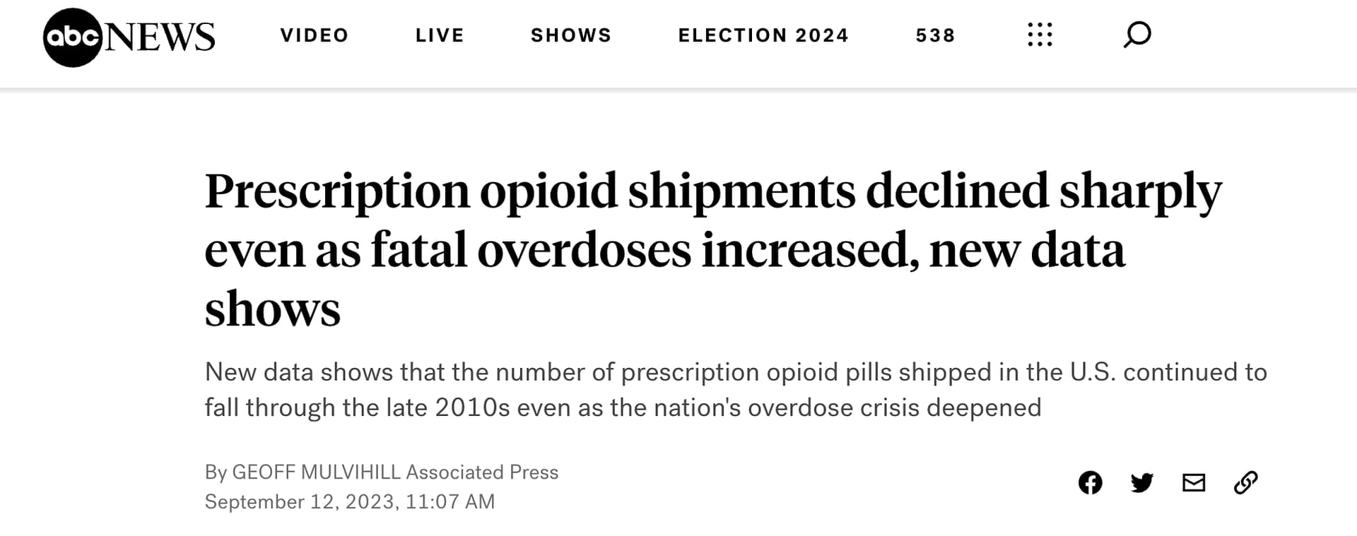 ABC News headline