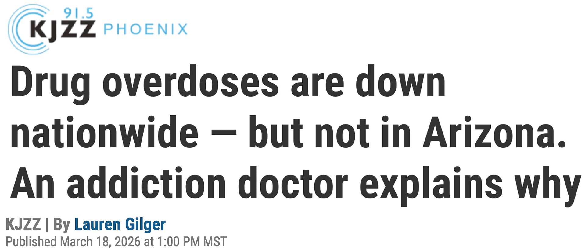 Arizona local public news headline