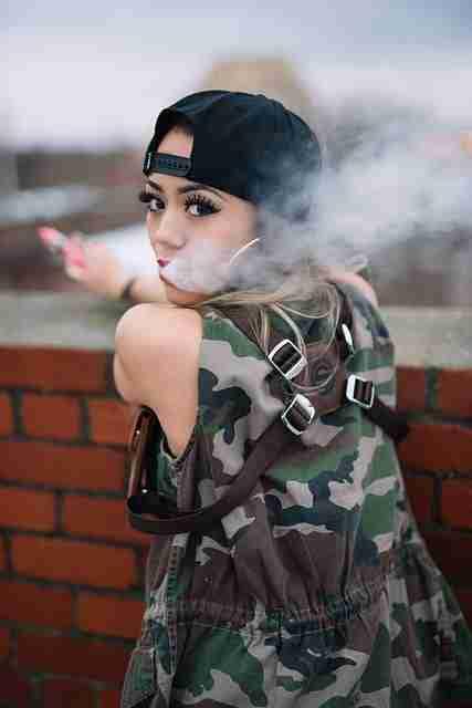 Vaping teen