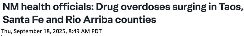 New Mexico news headline
