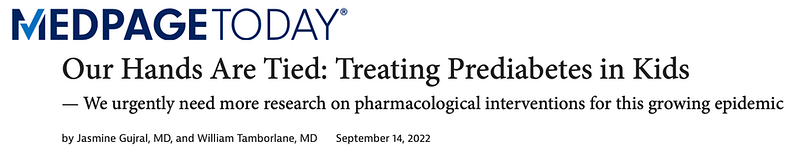 youth prediabetes headline