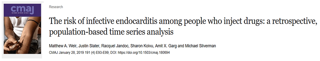 Headline on infectious endocarditis