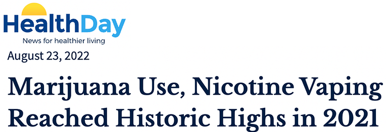 Health Day vaping headline
