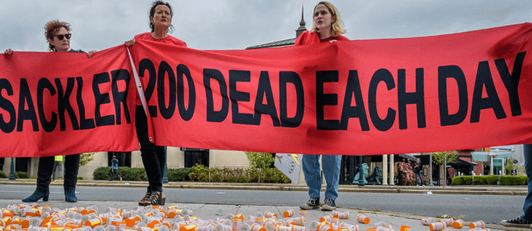 Protests against the Sacklers