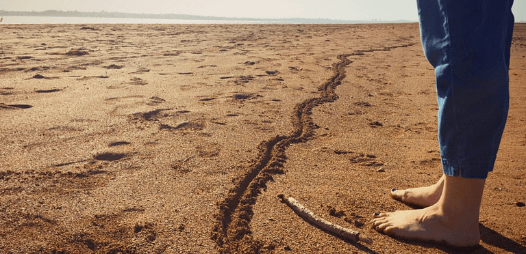 a line in the sand