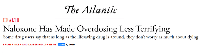 headline about fentanyl use in Atlantic